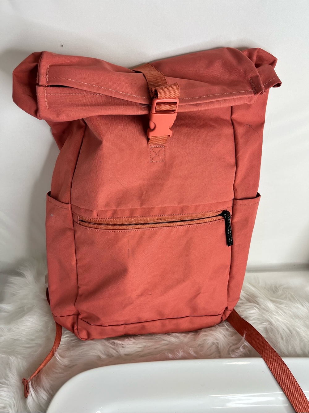 IKEA Salmon Roll-Top Backpack/Laptop - Picture 14 of 14